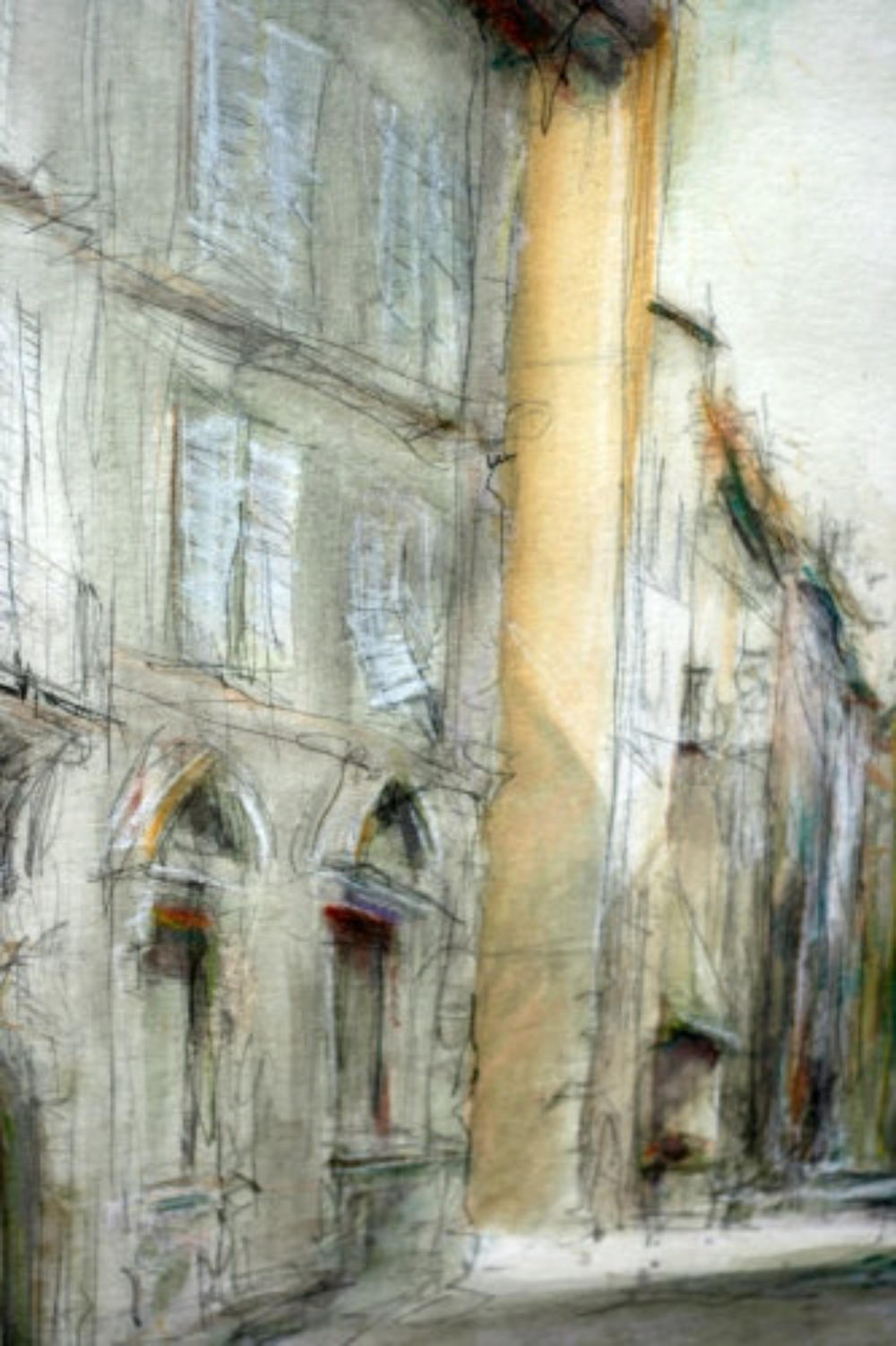 Una strada in Lucca (Detail)